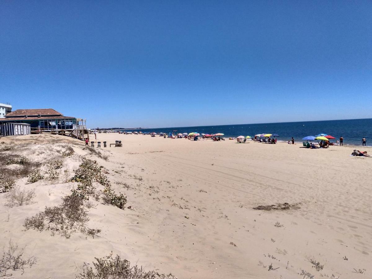 Estudio Con Piscina Y Garaje A 100 Mtr De La Playa Isla Cristina Bagian luar foto